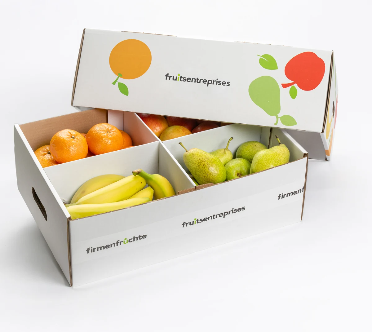 Carton d'expédition Firmenfrüchte